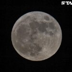 直擊／中秋夜滿月「10年來最圓」　台北天文館：錯過再等14年
