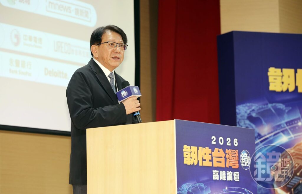 韌性台灣論壇／總統府祕書長潘孟安：非紅供應鏈做韌性布局　台灣將跨足歐洲、亞洲和美洲