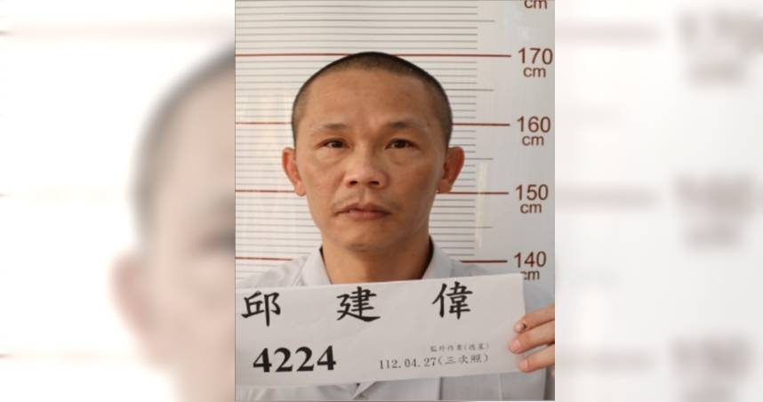 快訊/嘉義看守所受刑人逃跑 刑事局公布照片令全國警緝捕