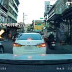 影／特斯拉不想排隊等紅燈　逆向超車秒被對向車逼退